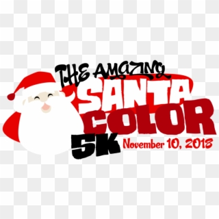 2018 Amazing Santacolor 5k - Santacolos, HD Png Download
