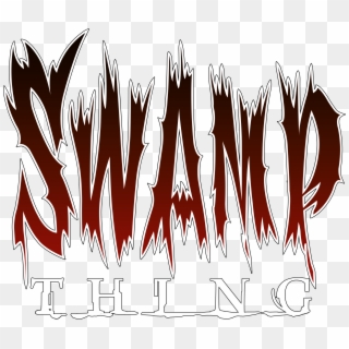 Swamp Thing Volume 3 Logo Recreated With Photoshop - Illustration, HD Png Download