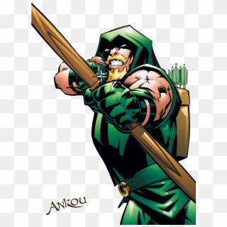 Green Arrow Comic Png - Dc Comics Green Arrow, Transparent Png