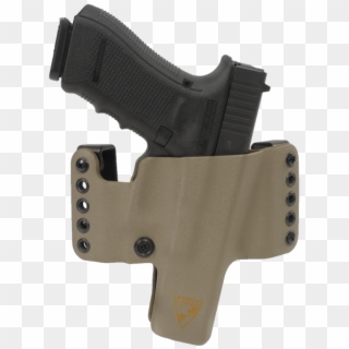 Dsg Hr Glock 19/23/32 Rh E2 Tan Front W/gun - Handgun Holster, HD Png Download