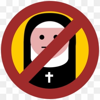 No Nuns Logo - Circle, HD Png Download