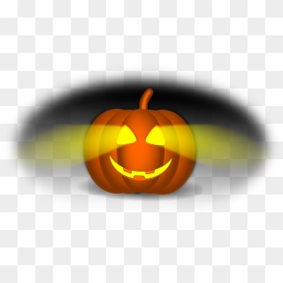 Halloween Carved Ghost Pumpkin Png Image - Calabaza Halloween Vector Png, Transparent Png