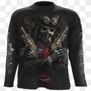 Steam Punk Bandit Mens Long Sleeve T-shirt - Steampunk Bandit, HD Png Download