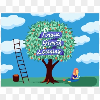 Pursue Growth And Learning - Illustration, HD Png Download