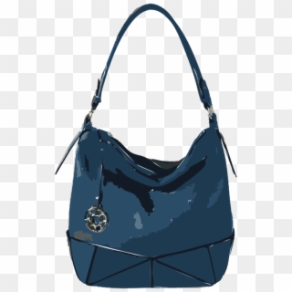 Hobo Bag Handbag Computer Icons Leather Blue - Hobo Bag, HD Png Download