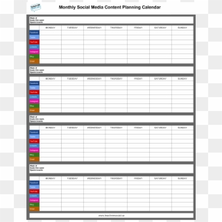 Ready To Go Marketing Spreadsheets Boost Your Productivity - Social Media, HD Png Download