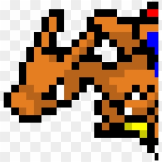 Charzard Pokemon Pixel Art Charizard Hd Png Download 1200x1200 4911765 Pngfind - roblox skyblock pixel art