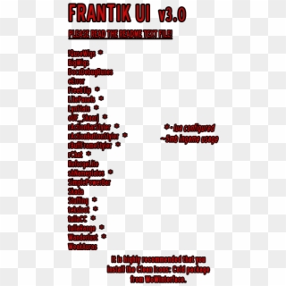 Frantik's Ui - Poster, HD Png Download