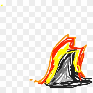 Fire And Smoke - Illustration, HD Png Download