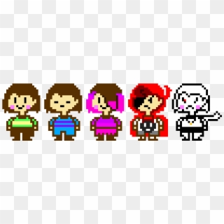 Chara,frisk,betty,red And Cross Chara - Cross Chara And Betty, HD Png Download