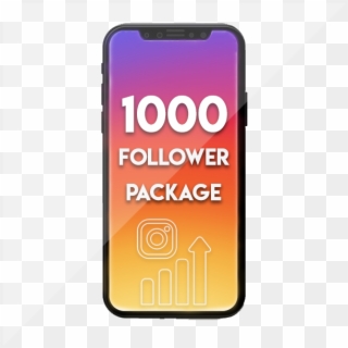 1000 Real Instagram Followers - Iphone, HD Png Download
