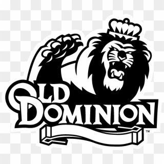 Old Dominion Monarchs Logo Black And White - Old Dominion Football Logo, HD Png Download