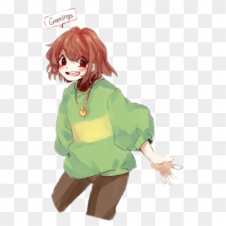 Chara Sticker - Chara Full Body Undertale, HD Png Download