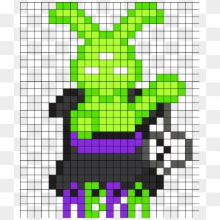 Abra Collabbruh Necklace Charm Perler Bead Pattern - Creative Arts, HD Png Download