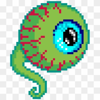 Monster Eye - Septic Sam Pixel Art, HD Png Download