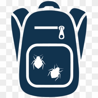Bed Bugs Are Infesting Schools And Then Are Being Brought - Backpack Icon, HD Png Download