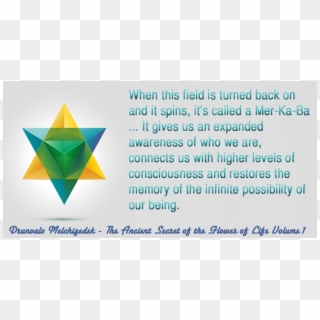 Dru Fol 5 Merkaba - Triangle, HD Png Download