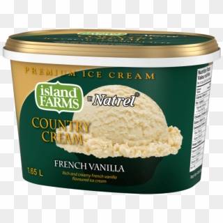 Rich And Creamy French Vanilla Flavoured Ice Cream - Island Farms, HD Png Download