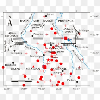 Seismicity And Traces Of Late Cenozoic Normal Faults - Wyspy Kanaryjskie, HD Png Download