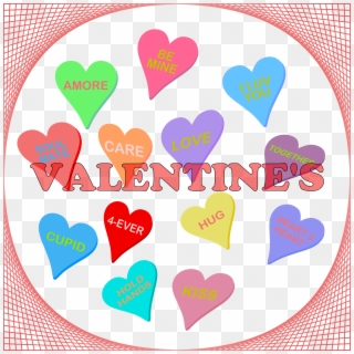 This Free Icons Png Design Of Candy Hearts - Heart, Transparent Png