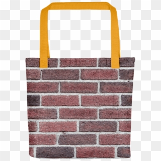 Red Brick Wall Tote Bag - Brickwork, HD Png Download