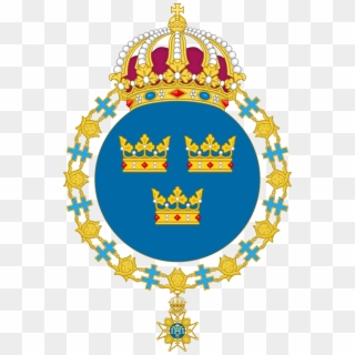 Coat Of Arms Of Sweden - Coat Of Arms Sweden King, HD Png Download