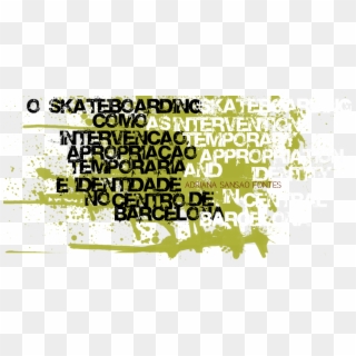 Skateboarding As An Intervention - Calligraphy, HD Png Download