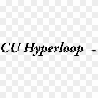 Cu Hyperloop Official Text Logo - Calligraphy, HD Png Download