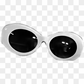 #glasses #sunglasses #black & White #white #whiteglasses - Monochrome, HD Png Download