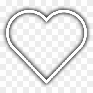 White Heart Icon Transparent, HD Png Download