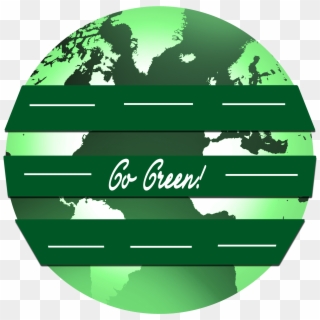 World Go Green , Png Download - Globe Us And Europe, Transparent Png