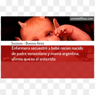 Enfermera Secuestró A Bebé Recién Nacido De Padre Venezolano - Demon Hell Spawn, HD Png Download