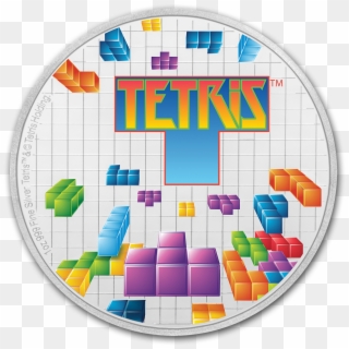 Buy 2019 Niue 1 Oz Silver $2 Tetris 35th Anniversary - Tetris, HD Png Download