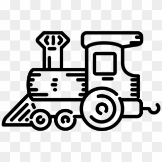 This Free Icons Png Design Of Locomotive - Locomotive Drawing, Transparent Png