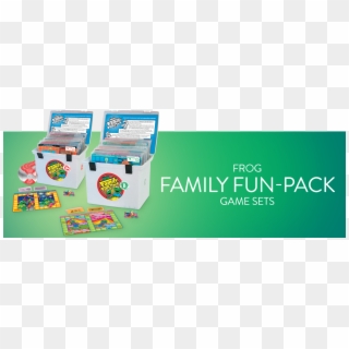 Frog Family Fun-packs - Graphic Design, HD Png Download