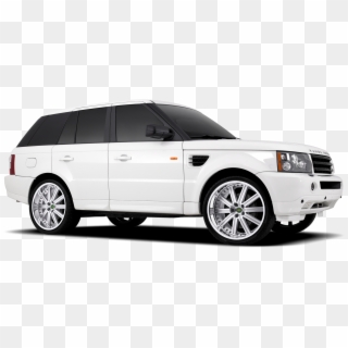 Range Rover Png - White Range Rover With White, Transparent Png