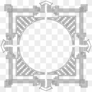 Mandala Tibet Symbol Bon Drawing - Mandala, HD Png Download