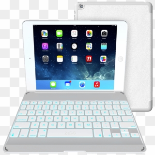 Zagg Ifrogz Apple Ipad Air Zaggkeys Folio With Keyboard, - Zagg Keyboard Ipad, HD Png Download