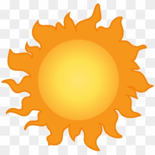 Sunny Clipart The Cliparts 3 Clipartbarn - Weather Symbols For Sunny, HD Png Download