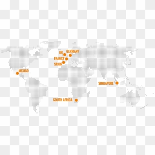 Testia In The World - World Map, HD Png Download