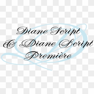 Diane Script And Diane Script Premiere - Diane Script, HD Png Download