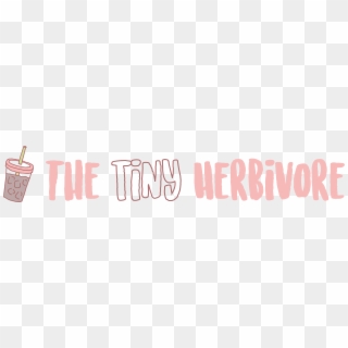 The Tiny Herbivore - Calligraphy, HD Png Download