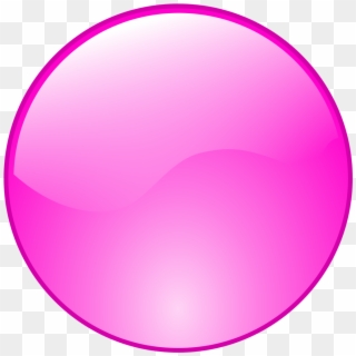 Button Icon Fuchsia - Fuchsia Sphere, HD Png Download