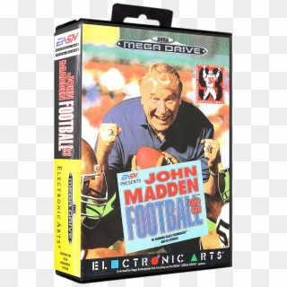 John Madden Football '93 - John Madden Football 93 Mega Drive, HD Png Download