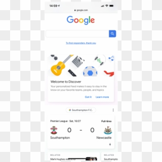 Discover - Google, HD Png Download