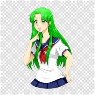 Midori Gurin Png Clipart Yandere Simulator Art , Png - Anime Yandere Simulator Midori, Transparent Png