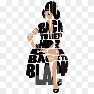 Bleed Area May Not Be Visible - Amy Winehouse Illustration, HD Png Download