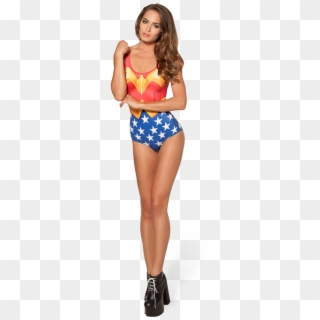 Wonder Woman Cape Png - Wonder Woman Swimsuit, Transparent Png