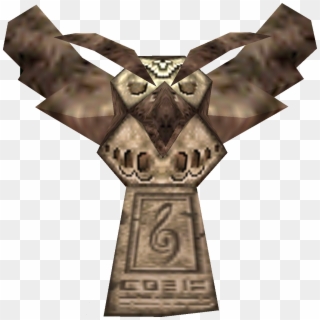 1401163 - Owl Statue Majora's Mask, HD Png Download