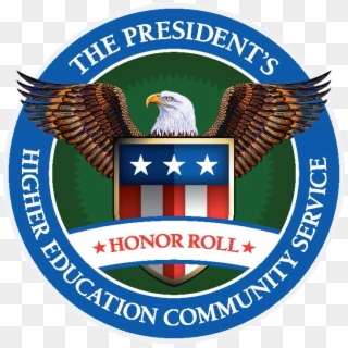 President's Community Service Honor Roll Seal - President's Higher Education Community Service Honor, HD Png Download